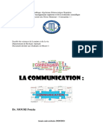 Cours Communication m1