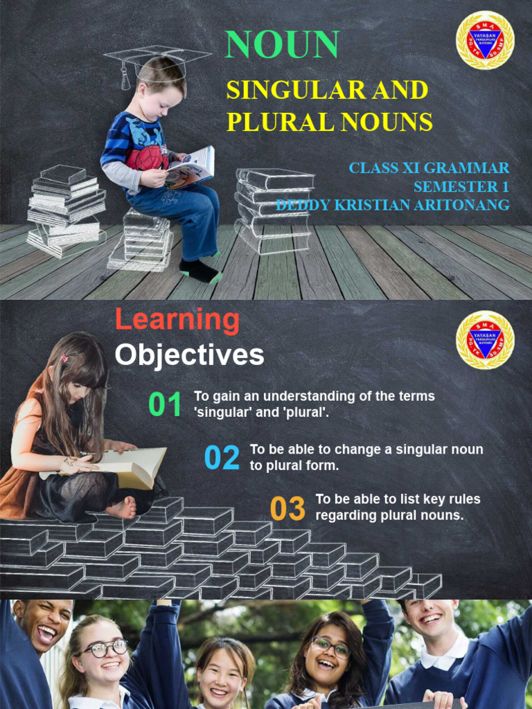Singular and Plural Nouns Guide | PDF | Plural | Grammatical Number