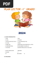 Plan Lector para Primer Grado | PDF | Maestros | Salón de clases