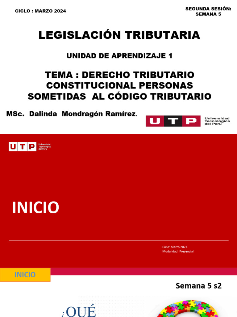 Sujetos y Domicilio en Derecho Tributario | PDF | Intención (Derecho ...
