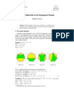 Some Collinearities in The Heptagonal TR