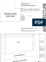 Desain Badminton Hall - Siti Fadia - Tahap1