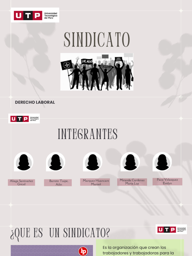Guía de Sindicatos en Perú | PDF | Sindicato | Derecho laboral