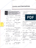 Limits and Derivatives PYQs