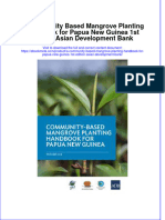 A Community Based Mangrove Planting Handbook For Papua New Guinea 1St Edition Asian Development Bank Online Ebook Texxtbook Full Chapter PDF