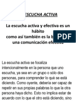 La Escucha Activa