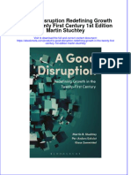 A Good Disruption Redefining Growth in The Twenty First Century 1St Edition Martin Stuchtey Online Ebook Texxtbook Full Chapter PDF