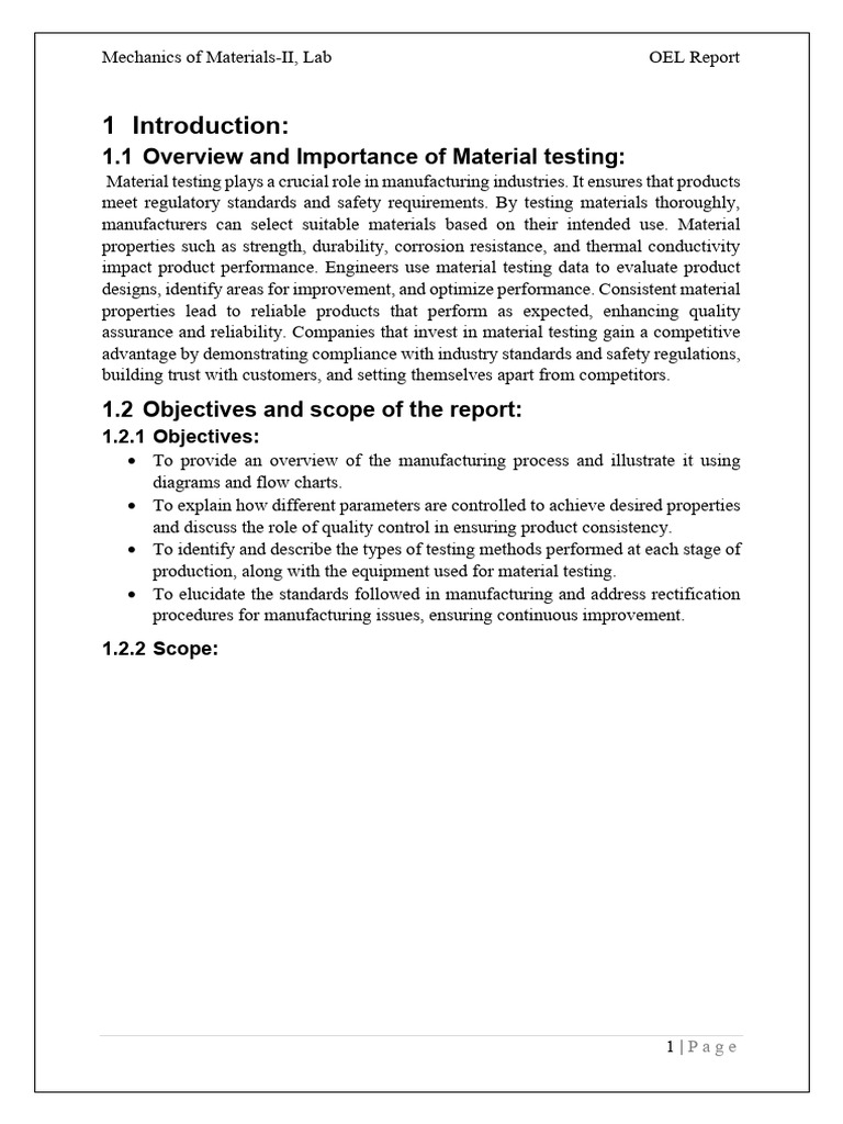 Quality Control in Material Testing | PDF | Strength Of Materials ...