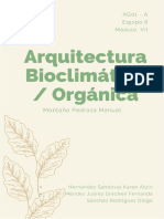 Arquitectura Bioclimática - Orgánica