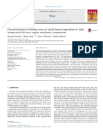 Characterization of Fretting Wear of Cobalt Based Superalloys at Hig - 2015 - We