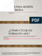 Cómo Citar en Formato Apa