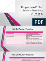 Pengkayaan Profesi PTM Ke-1