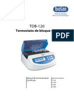 TDB 120 Manual de Funcionamiento