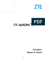 Zte a2021l Axon 11 Telcel Manu Al de Usuario Espanol Final