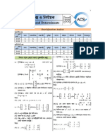 Matrices & Determinanst CQ & MCQ Practice Sheet