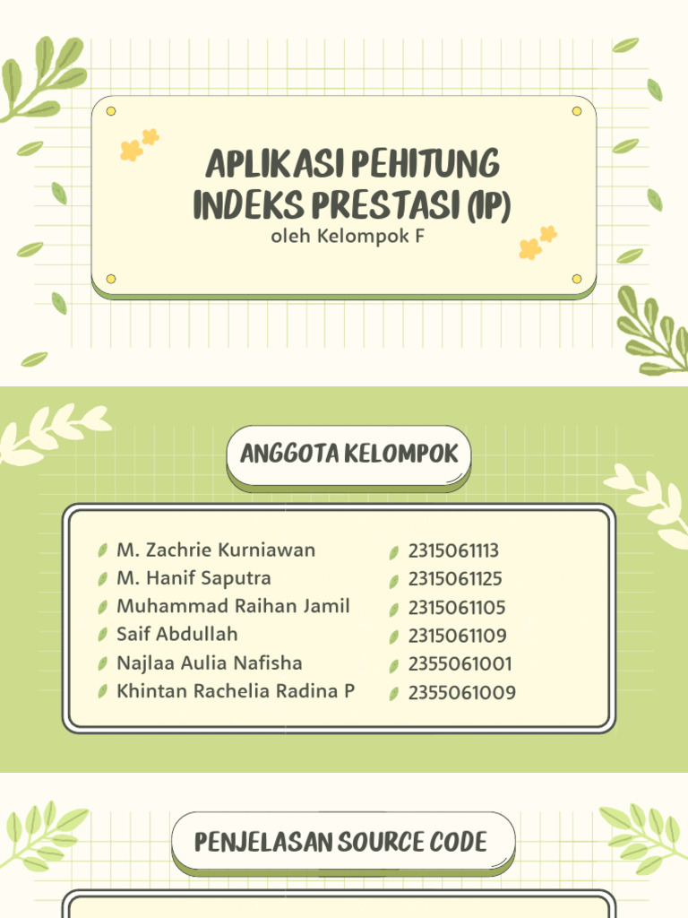 Penjelasan Kode C++ untuk IP | PDF | Komputer