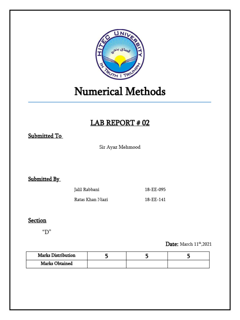 SSIS 095 Lab Report: Fixed Point Method | PDF | Function (Mathematics ...