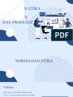 Norma Dan Etika Dalam Pemasaran Dan Produksi