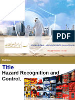 HAZARD RECOGNITION AND CONTROL