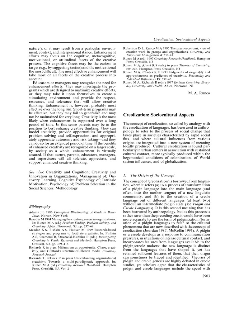 Enhancing Creativity in Education and Work | PDF | Creativity | Crimes