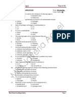 Biological Molecules Test