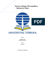 Tugas 2 Makalah Peran Mahasiswa Dalam Mewujudkan Indonesia Maju