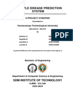 Multiple Disease Prediction Systemsynopsis