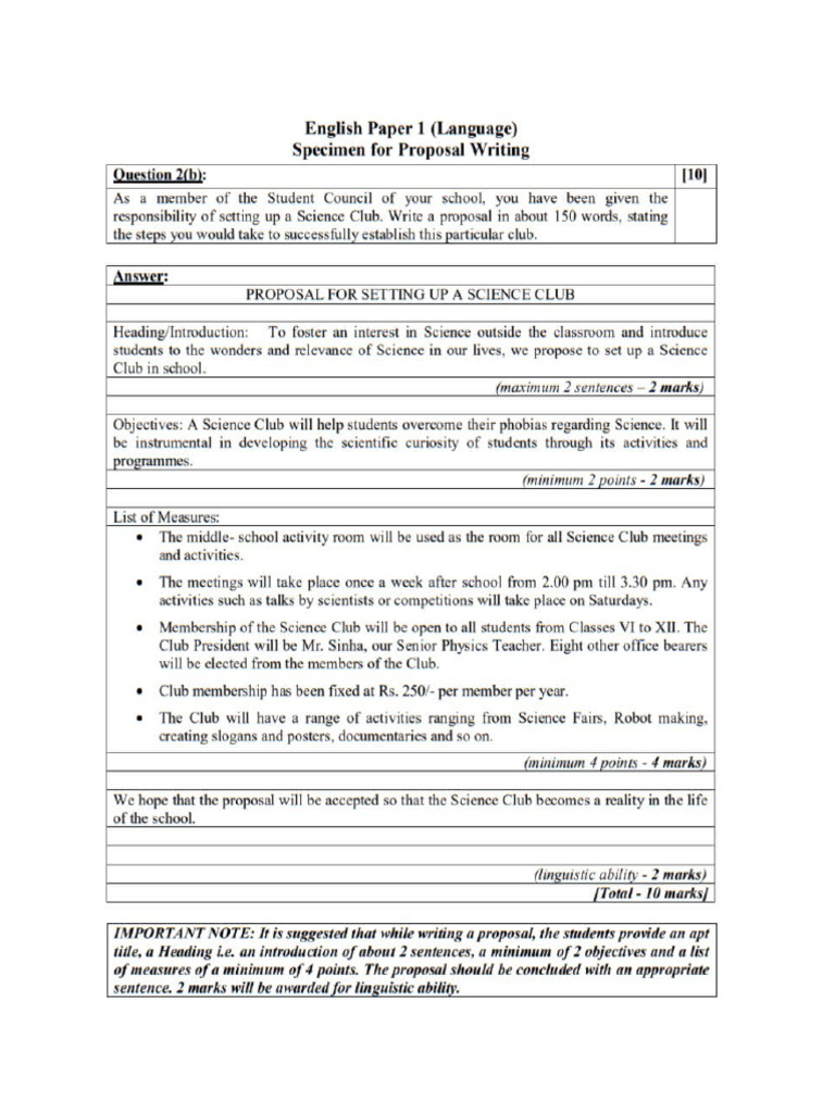 Proposal Writing | PDF