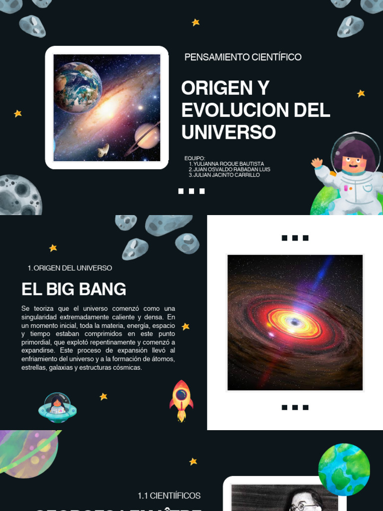 Origen y Evolución del Universo | PDF | Universo | Big Bang