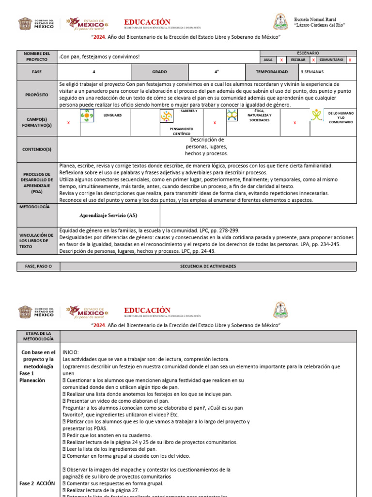 Planeacion | PDF | Plan de estudios | Salón de clases
