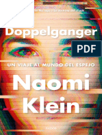 Doppelganger, un viaje al mundo del espejo -Naomi Klein