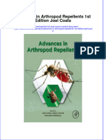 Ebook Advances in Arthropod Repellents 1St Edition Joel Coats Online PDF All Chapter