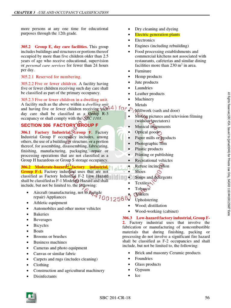 SBC Reference | PDF | Fire Sprinkler System | Factory