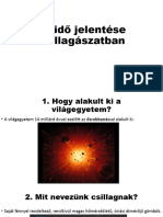 Az Idő Jelentése Csillagászatban