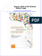 (Download PDF) Working Memory State of The Science Robert Logie Online Ebook All Chapter PDF