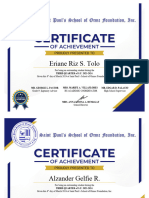 Certificate Template