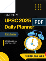 UPSC Planner With Videos, Tests, Answer Writing