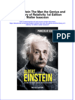 Albert Einstein The Man The Genius and The Theory of Relativity 1St Edition Walter Isaacson Online Ebook Texxtbook Full Chapter PDF