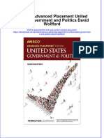 Ebook Amsco Advanced Placement United States Government and Politics David Wolfford Online PDF All Chapter