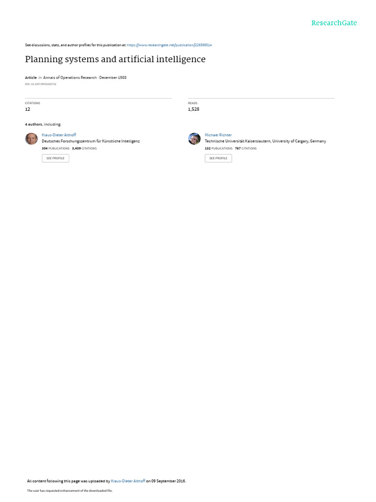 Planning Pdf Computing Cognition