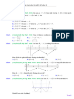 Chủ đề 1 - Hàm số - Mức độ nhận biết - File word có đáp án