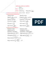 Reglas Básicas de Derivación