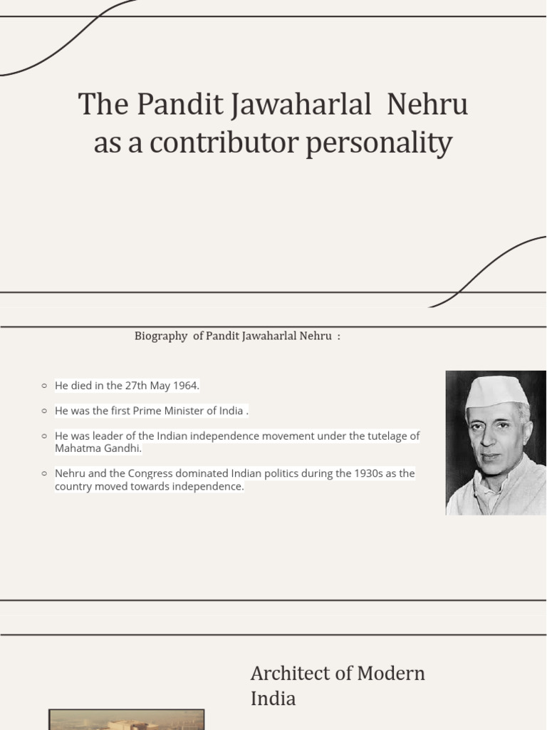 Wepik The Legacy of Pandit Jawaharlal Nehru A Tribute To A Visionary ...