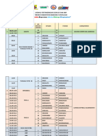 Jadwal Pertandingan O2sn SD Dan SMP 2024