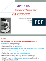 1-Introduction of Pathology