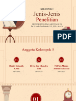 Kelompok 5_Jenis-Jenis Penelitian