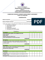 HG Assessment Tool