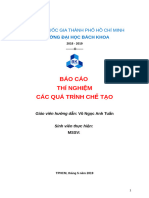 Báo Cáo Thí Nghiệm Các Quá Trình Chế Tạo - 1197315