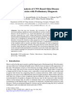 Design and Analysis of CNN-Based Skin Disease Detection System With Preliminary Diagnosis