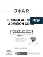 III Simulacro Coar-2023-Juanm Roberto